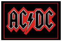 Флаг группы AC DC 100х150 см Флаг группы AC DC 100х150 см