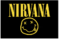 Флаг группы NIRVANA 90х135 см Флаг группы NIRVANA 90х135 см