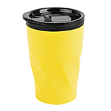 Термокружка  "Neon";  350 мл; желтый; металл/пластик