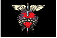 Флаг группы Bon Jovi 90х135 см Флаг группы Bon Jovi 90х135 см