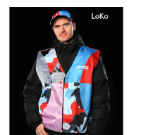 Жилет Дьюти унисекс с полной запечаткой Жилет Дьюти унисекс с полной запечаткой