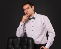 Галстук-бабочка Фэшн на фурнитуре мужская, с полной запечаткой Галстук-бабочка Фэшн на фурнитуре мужская, с полной запечаткой