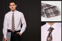 Галстук Райт на фурнитуре мужской, с полной запечаткой Галстук Райт на фурнитуре мужской, с полной запечаткой