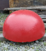 Основание для мобильного флагштока бетонное полусфера окрашенное