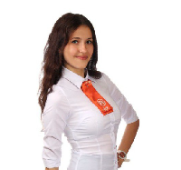 Галстук Нео женский с полной запечаткой Галстук Нео женский с полной запечаткой