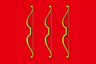 Флаг Великих Лук 90х135 см