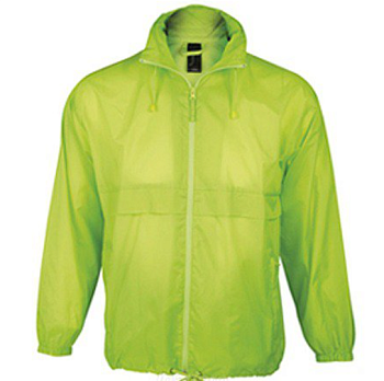 Ветровка Промо с капюшоном унисекс, однотонная