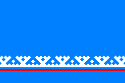 Флаг ЯНАО 90х135 см